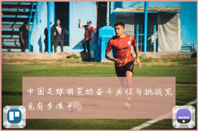 中国足球明星的奋斗历程与挑战究竟有多艰辛