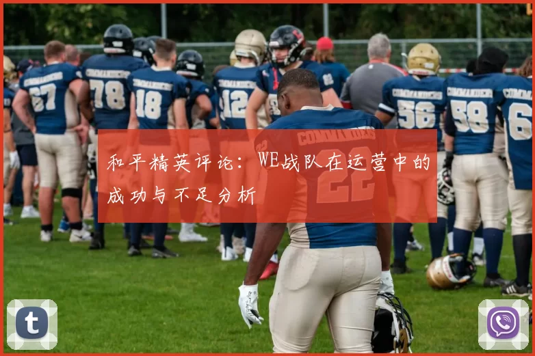 和平精英评论：WE战队在运营中的成功与不足分析